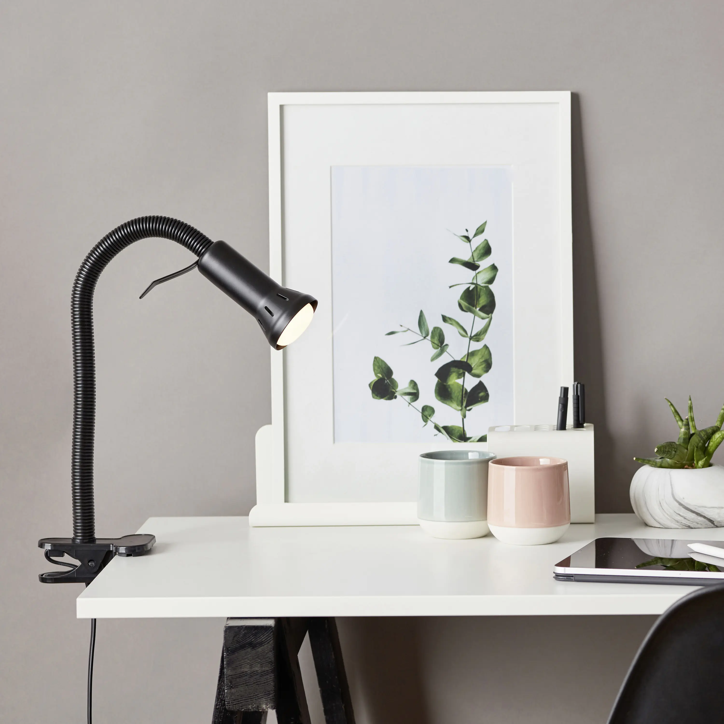 Brilliant Klemmleuchte Flex 52 x 6,2 cm E14, max. 40 W, mit Flexarm