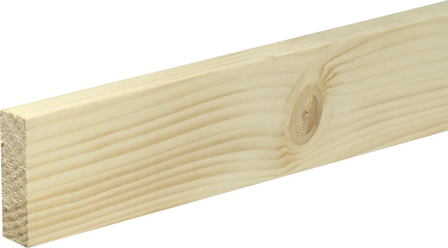 FN Neuhofer Flachleiste 200 cm 60 x 20 mm Fichte/Kiefer