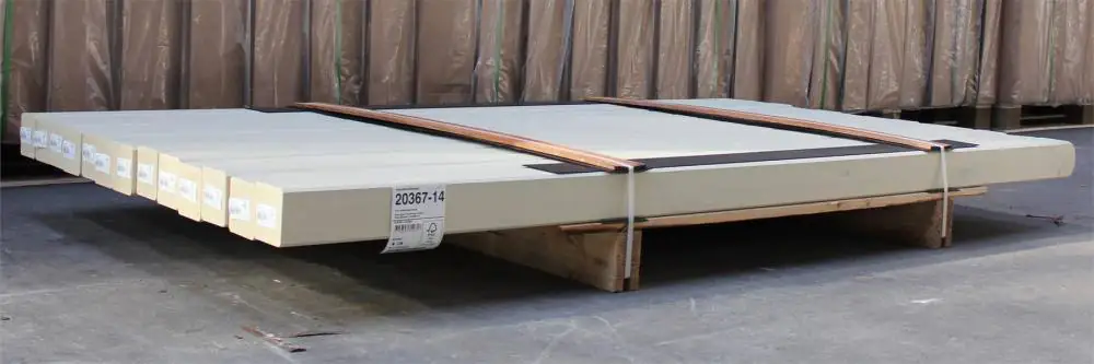 Plus Leimholzpfosten 208 cm 90 x 90 mm schwarz Kopf gerundet