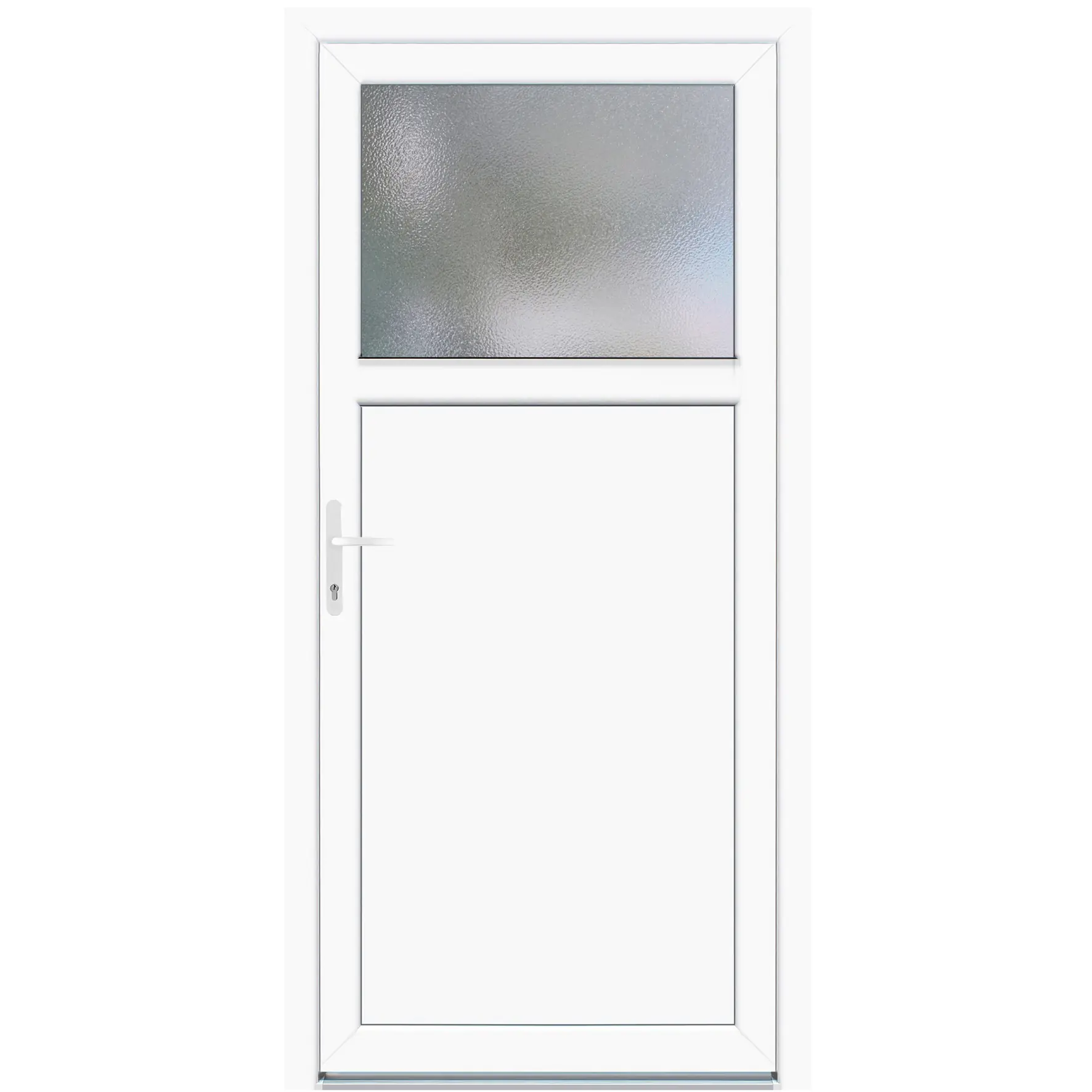 Panto Nebeneinganstür Kunststoff Modell K504 88 x 198 cm DIN links weiß Panto Nebeneinganstür Kunststoff Modell K504 88 x 198 cm DIN links weiß