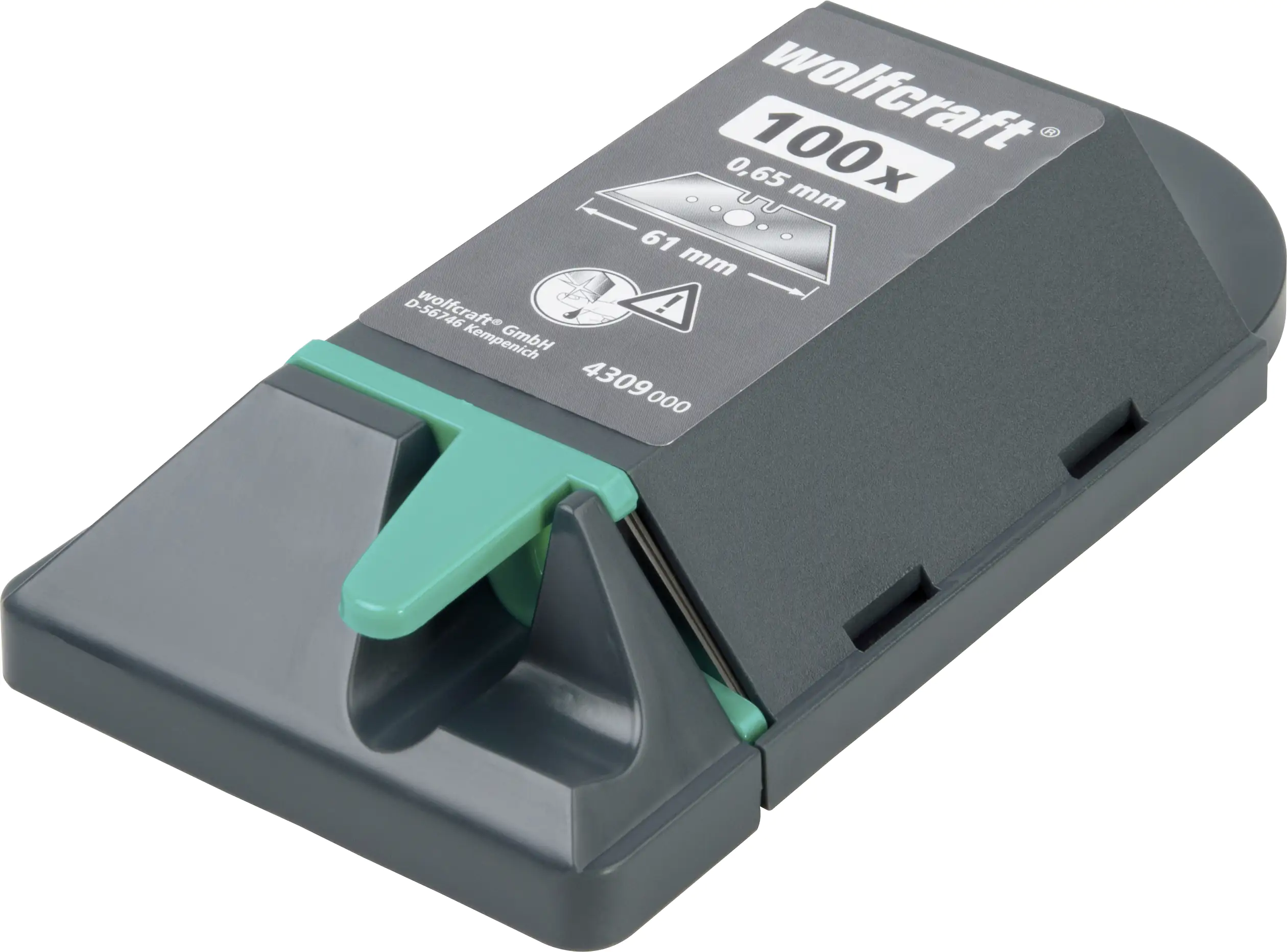 Wolfcraft Trapezklingen Profi 0,65 x 61 mm