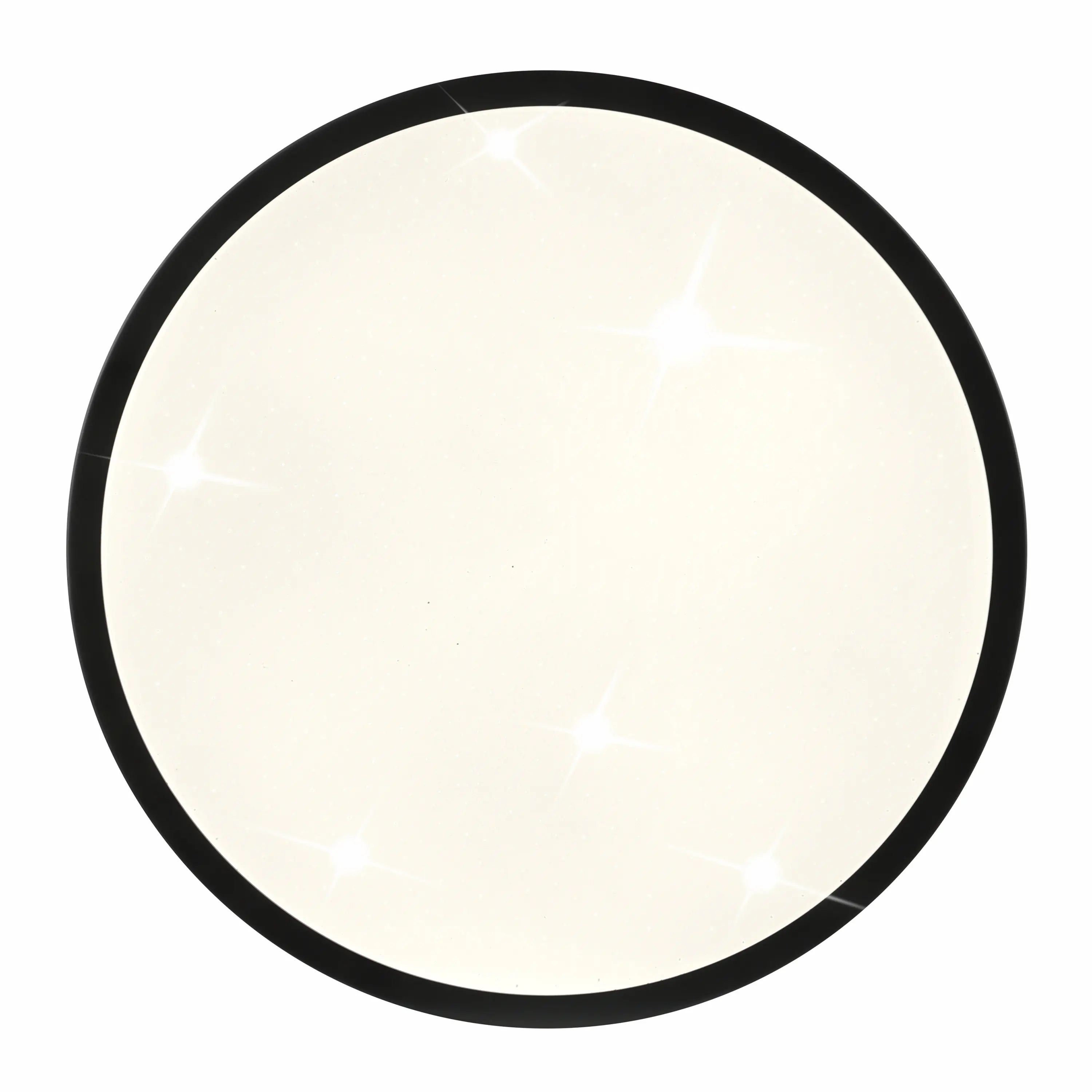 Brilliant LED Deckenleuchte Slimline Starry Ø 29 x 6,5 neutralweiß schwarz-weiß