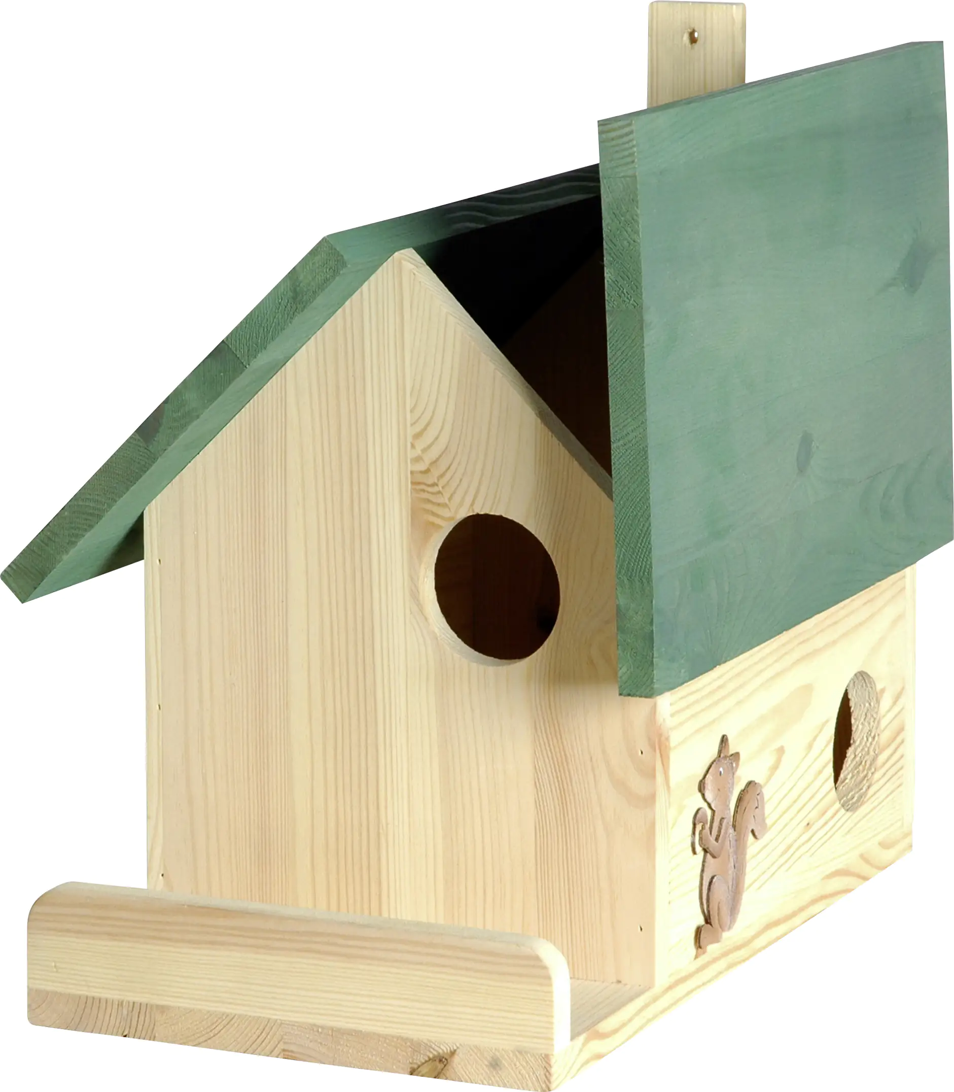 Dobar Eichhörnchenkobel mit 3 Eingängen 26 x 47,5 x 34,5 cm Dobar Eichhörnchenkobel mit 3 Eingängen 26 x 47,5 x 34,5 cm