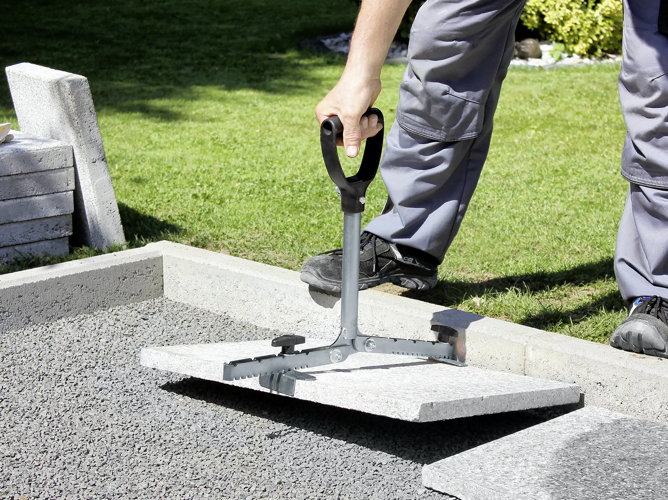 Langfit Plattenheber 30 - 50 cm Tragkraft 60 kg
