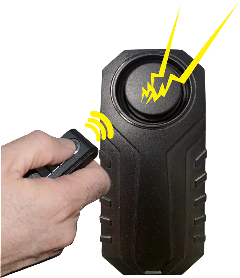 4022123990019 OKCars Diebstahl-Warnanlage Fahrradalarm inkl. Fernbedienung