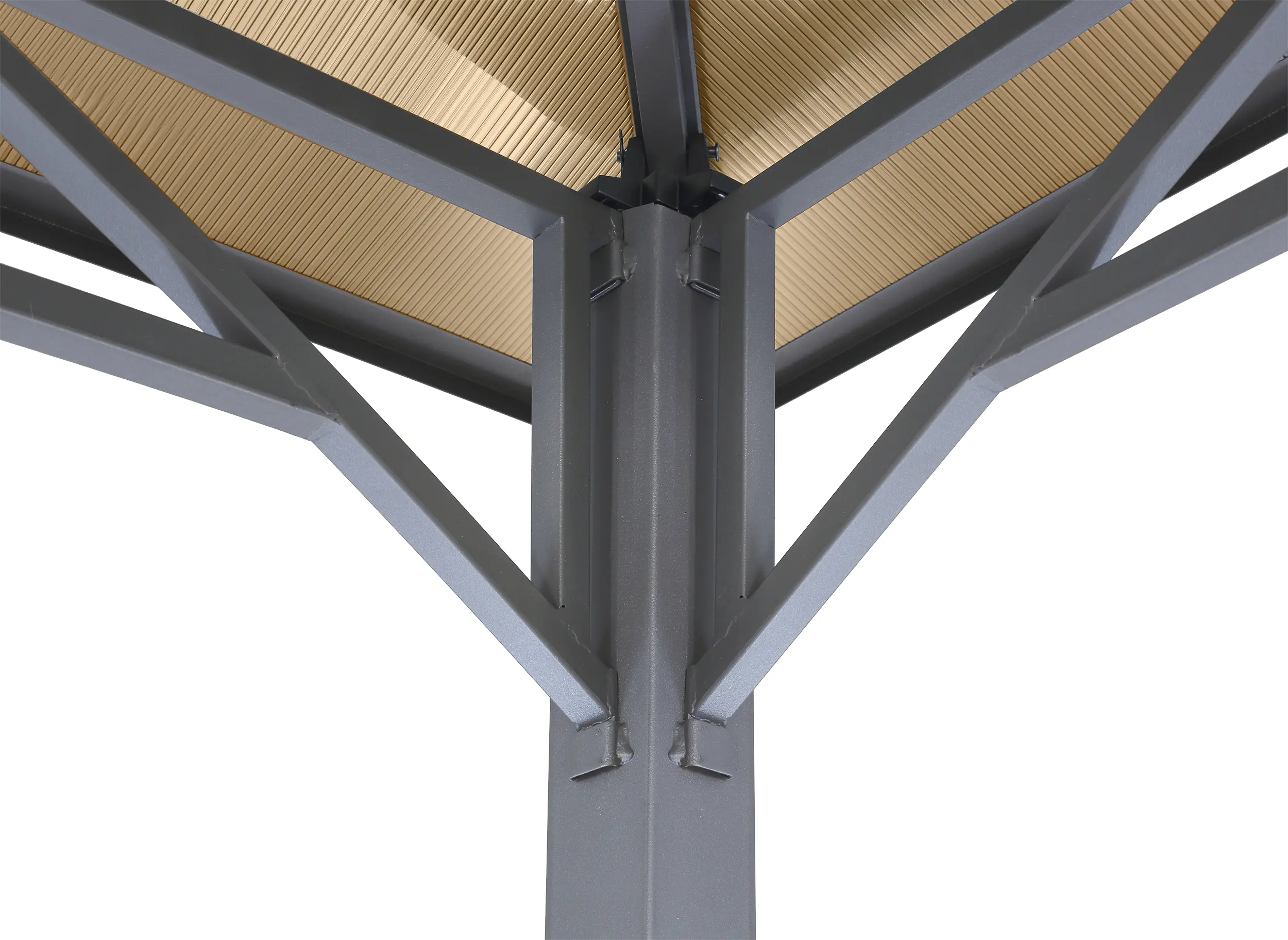 Tepro Pavillon Jackson 276 x 276 cm anthrazit Tepro Pavillon Jackson 276 x 276 cm anthrazit