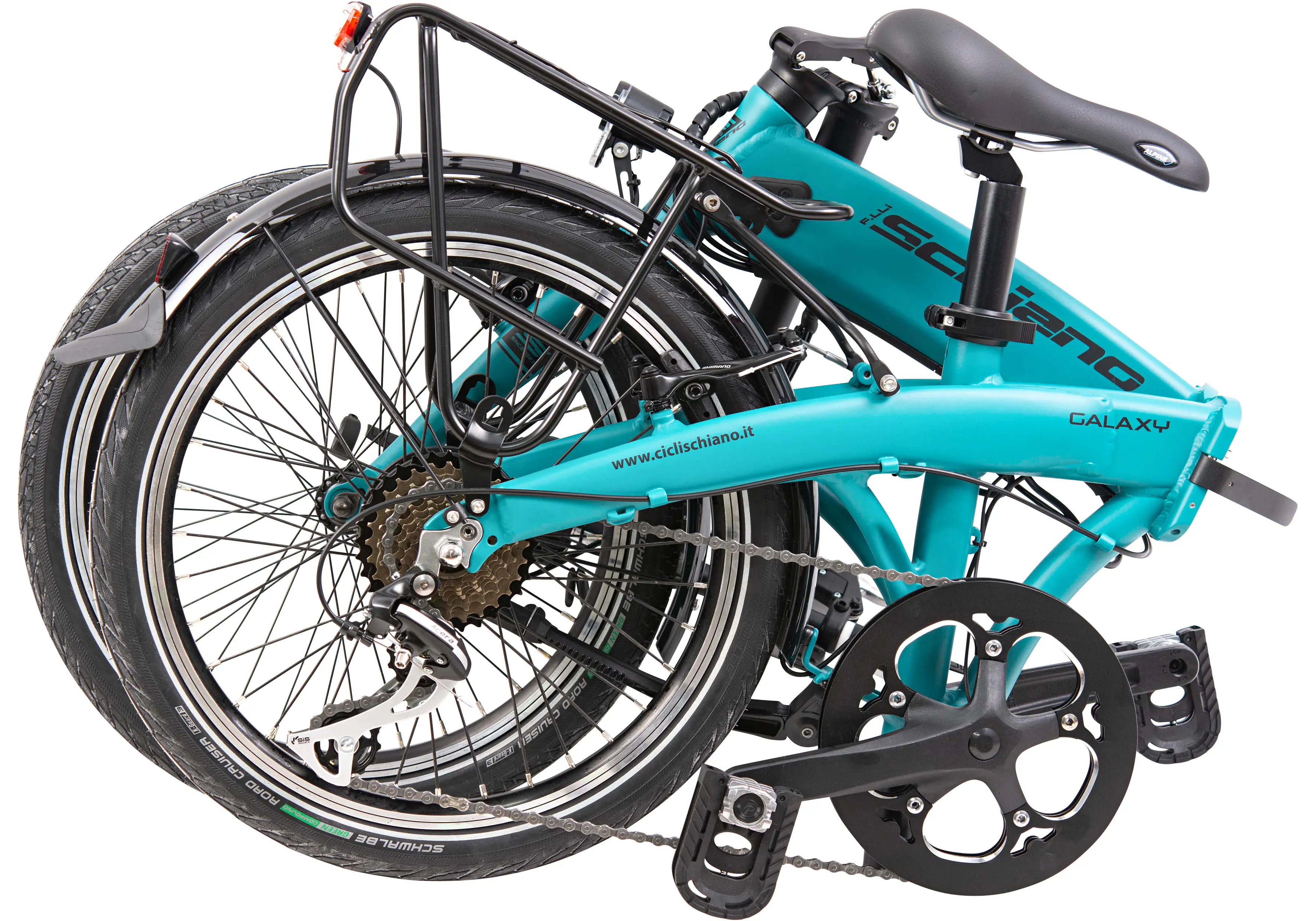 Schiano Galaxy E-Bike Faltrad 20 Zoll 8-Gang 360 Wh blau Schiano Galaxy E-Bike Faltrad 20 Zoll 8-Gang 360 Wh blau