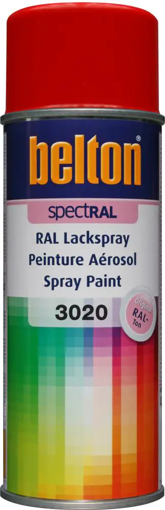 Belton Spectral Lackspray 400 ml verkehrsrot