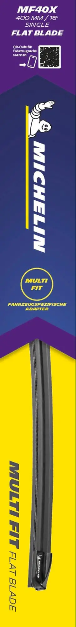 Michelin Scheibenwischer Multi Fit Single MF40X Michelin Scheibenwischer Multi Fit Single MF40X