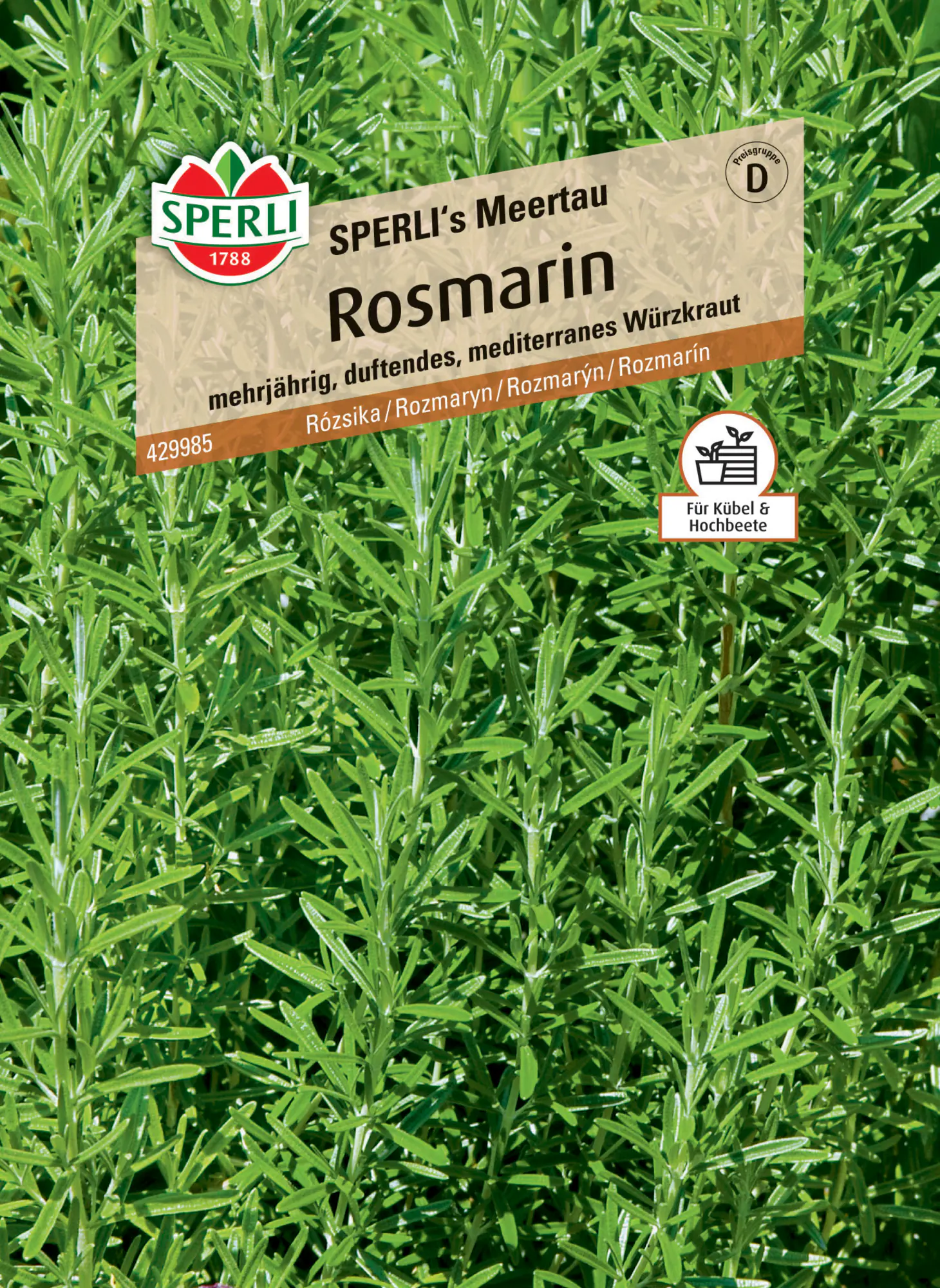 Sperli Rosmarin Sperli 's Meertau