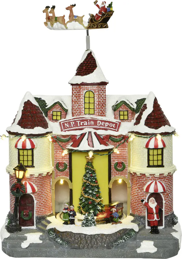 Kaemingk LED Weihnachtshaus 12 Lichter