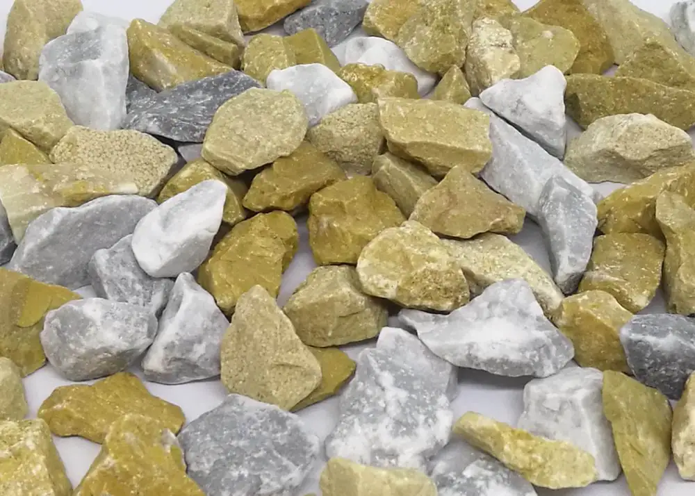 Splitt Junes Mischung 8 - 16 mm grau-gelb 25 kg