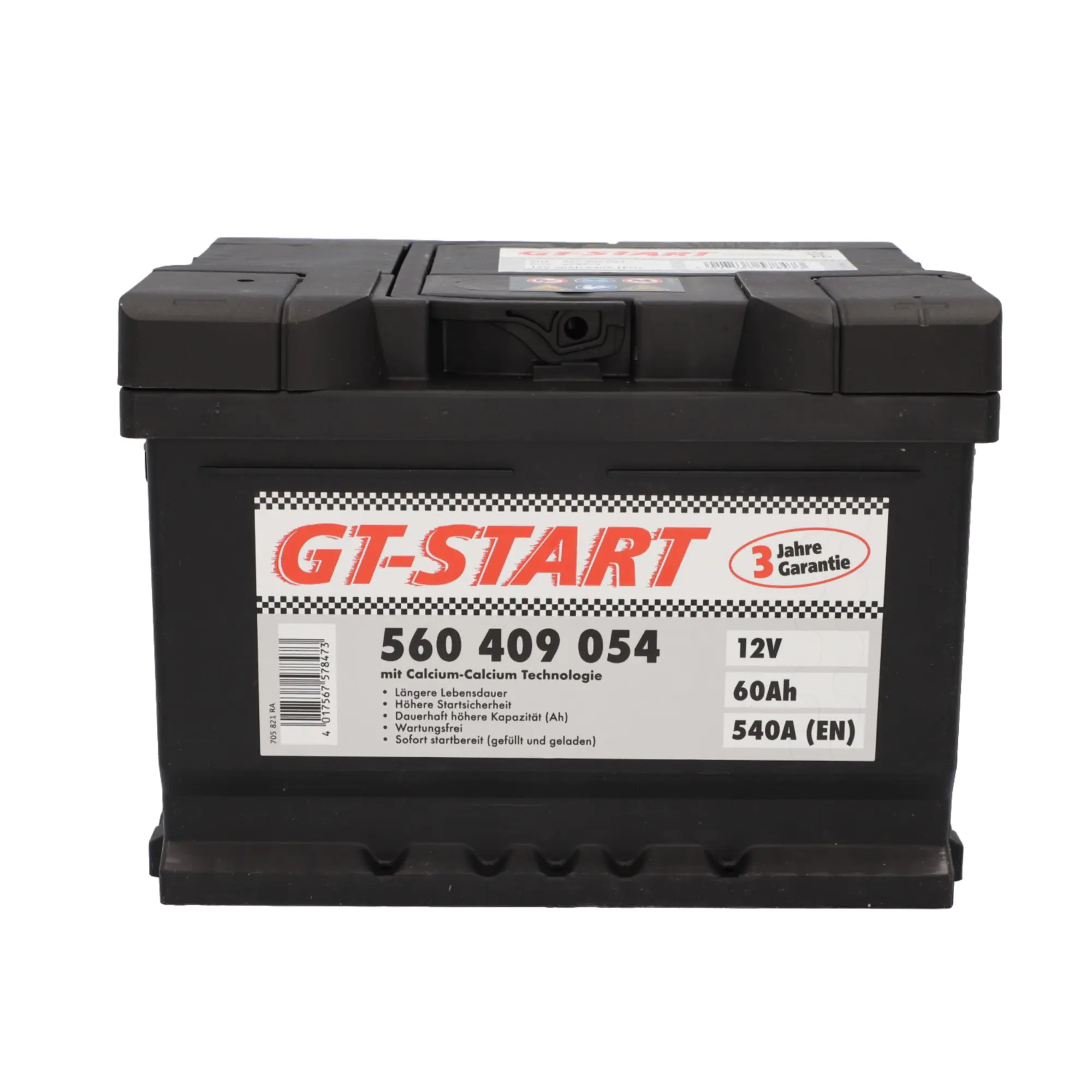 GT-Start Starterbatterie SLI 60Ah 540A  GT-Start Starterbatterie SLI 60Ah 540A
