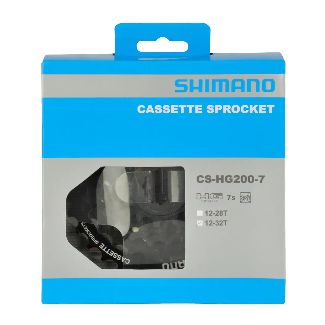 Shimano Zahnkranz-Kassette 7-fach 12/32 Zähne