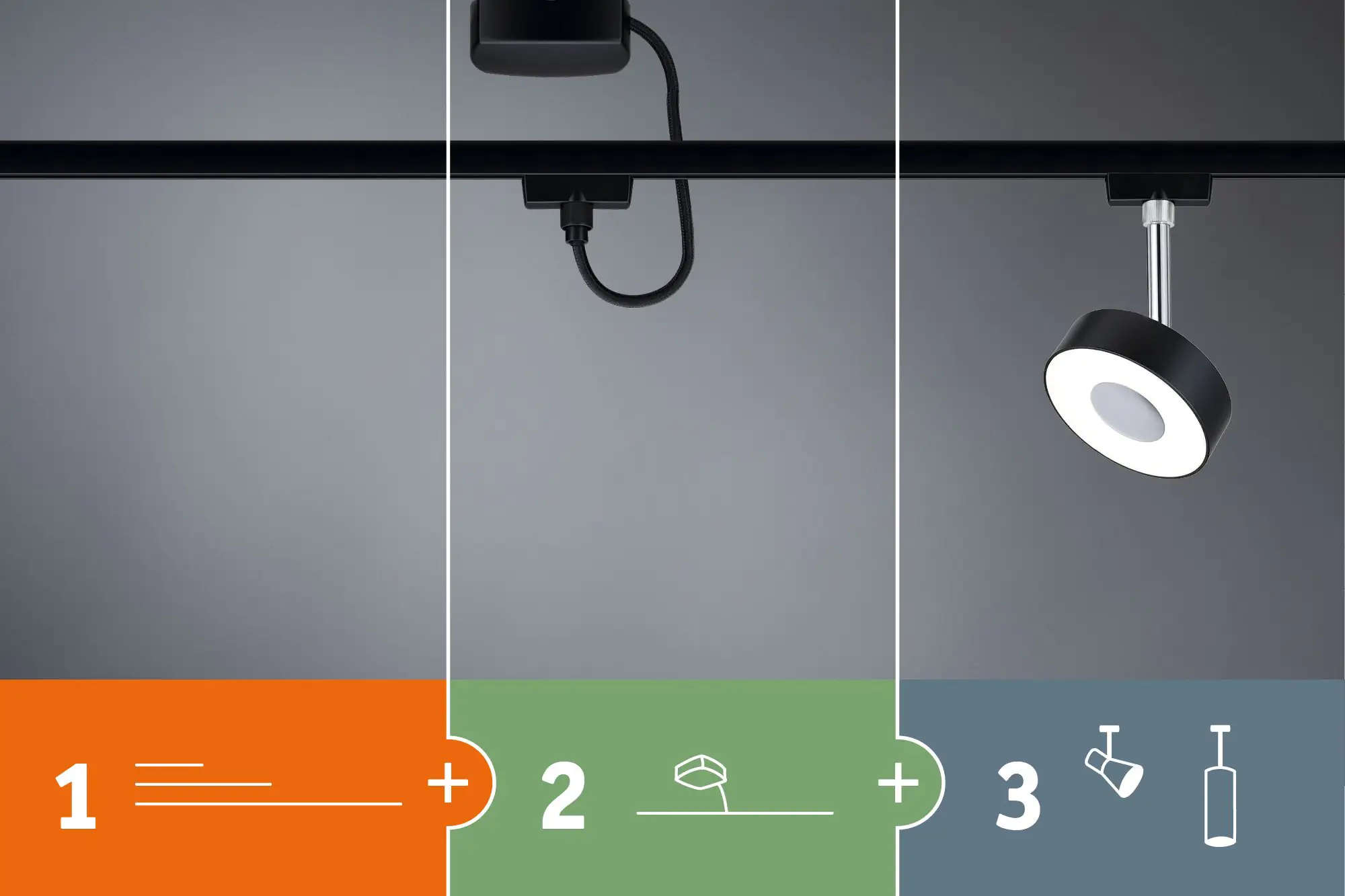 Paulmann URail LED Einzelspot Circle Paulmann URail LED Einzelspot Circle