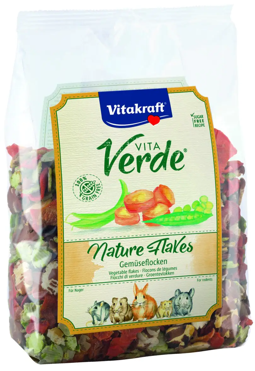 Vitakraft VitaVerde® Nature Flakes Gemüse 400 g Vitakraft VitaVerde® Nature Flakes Gemüse 400 g