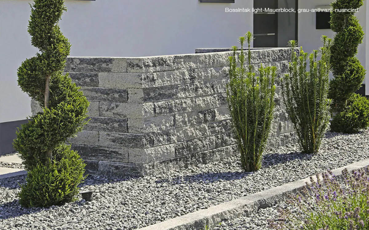 EHL Mauerstein Anzio Light Normalstein 50 x 18 x 15 cm grau-anthrazit-nuanciert