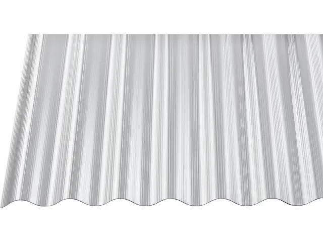 Gutta Polycarbonat-Wellplatte Sinus 76/18 250 x 90 cm 1,4 mm klar Gutta Polycarbonat-Wellplatte Sinus 76/18 250 x 90 cm 1,4 mm klar