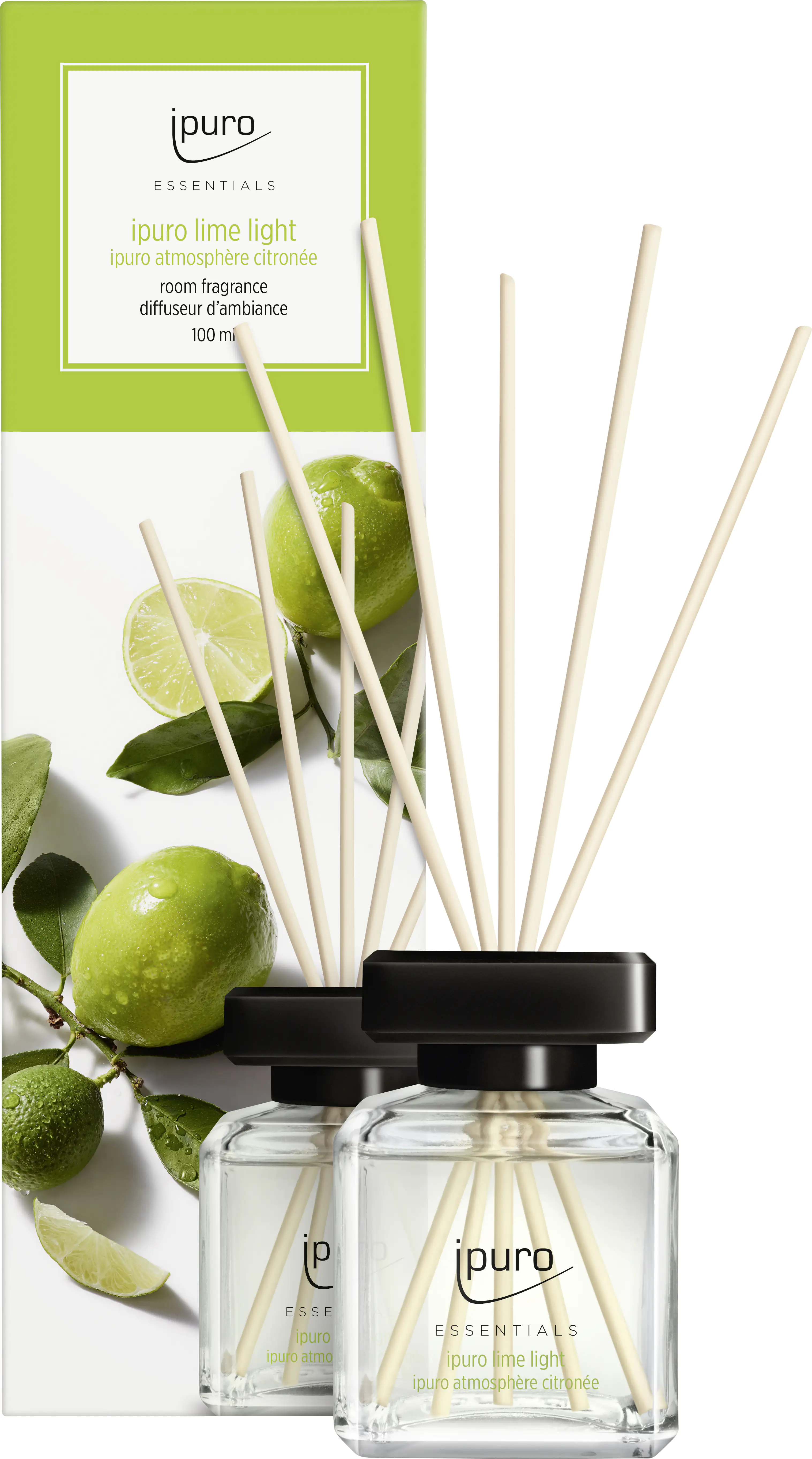 4051281981829 ipuro Raumduft Essentials Lime Light 100 ml