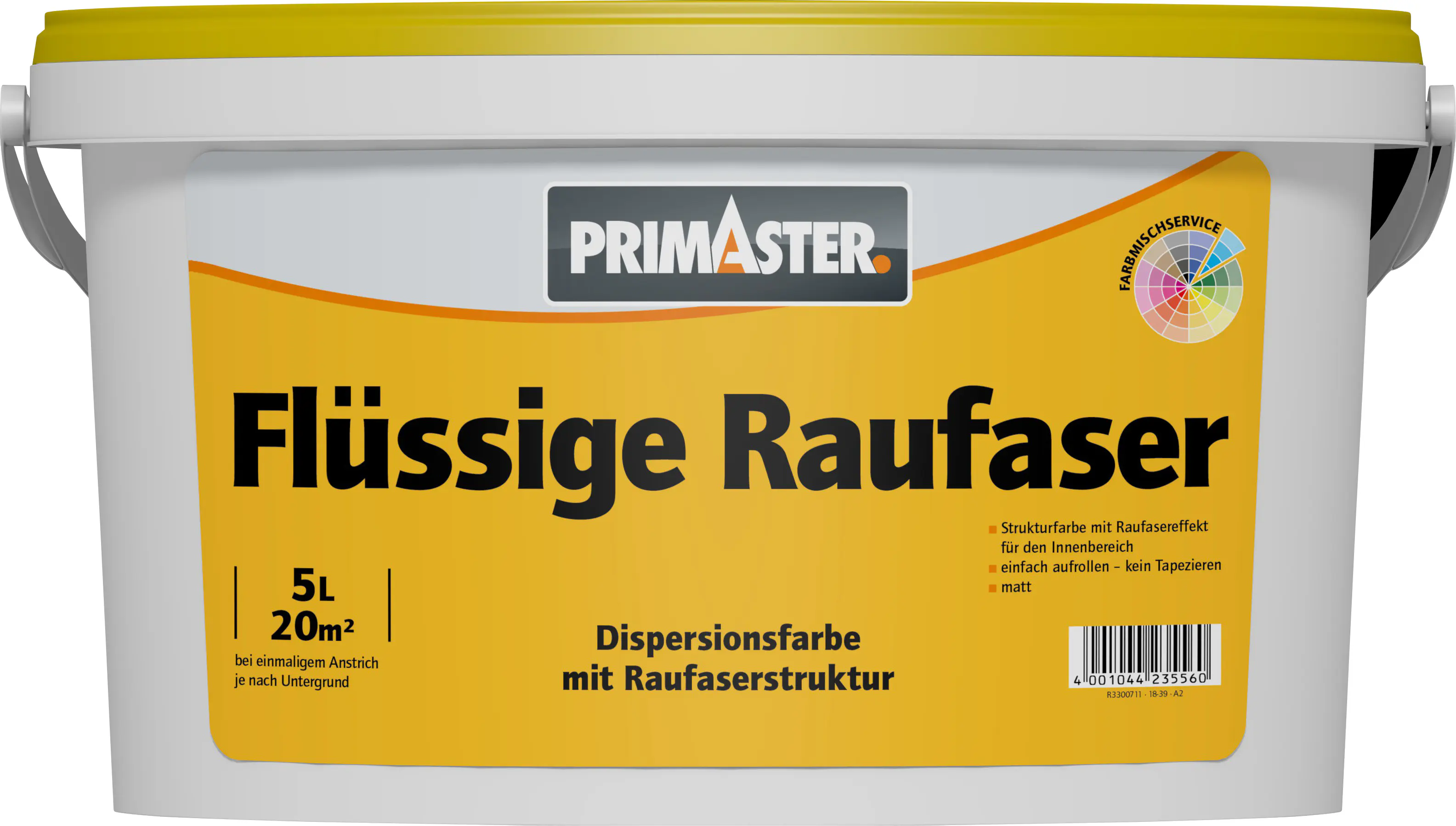 Primaster Flüssige Raufaser 5 L weiß