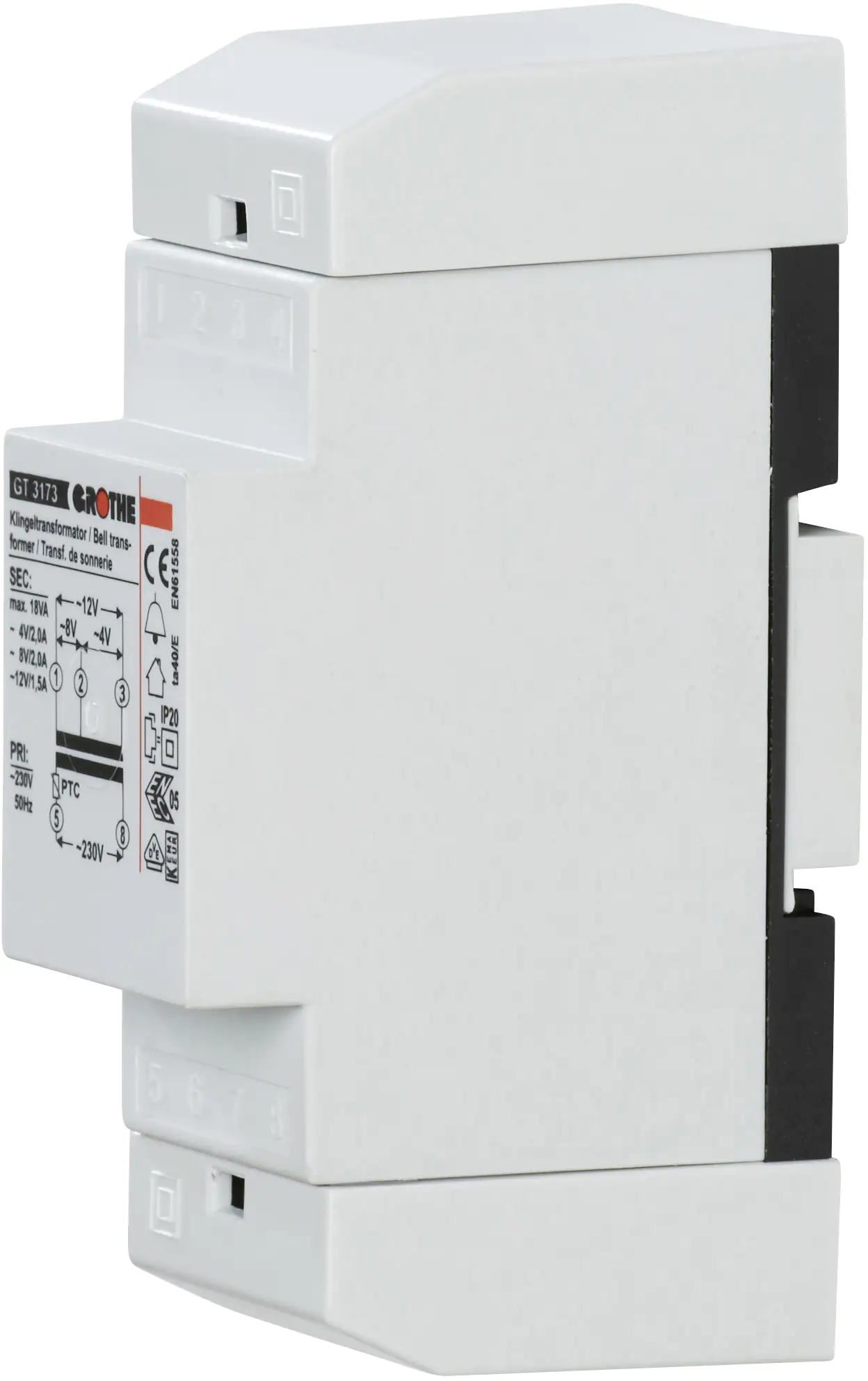 4011150700401_2930624 Heidemann Aufputz-Montageset f. Klingeltrafos