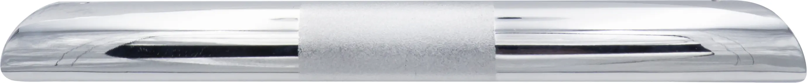 Ridder Fußstütze Lex S, chromfarben glänzend, mit rutschhemmender Fläche, Edelstahl