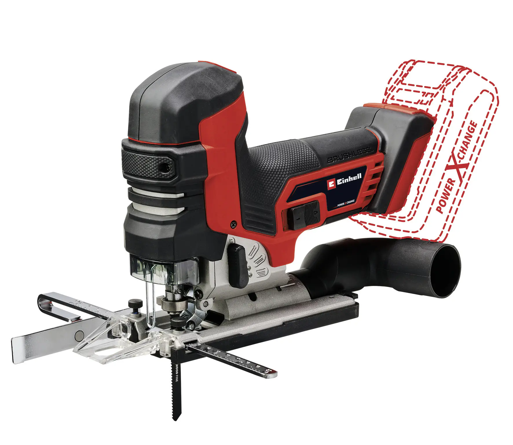 Einhell Professional Akku-Stichsäge TP-JST 18/135 Li BL Solo 18 V
