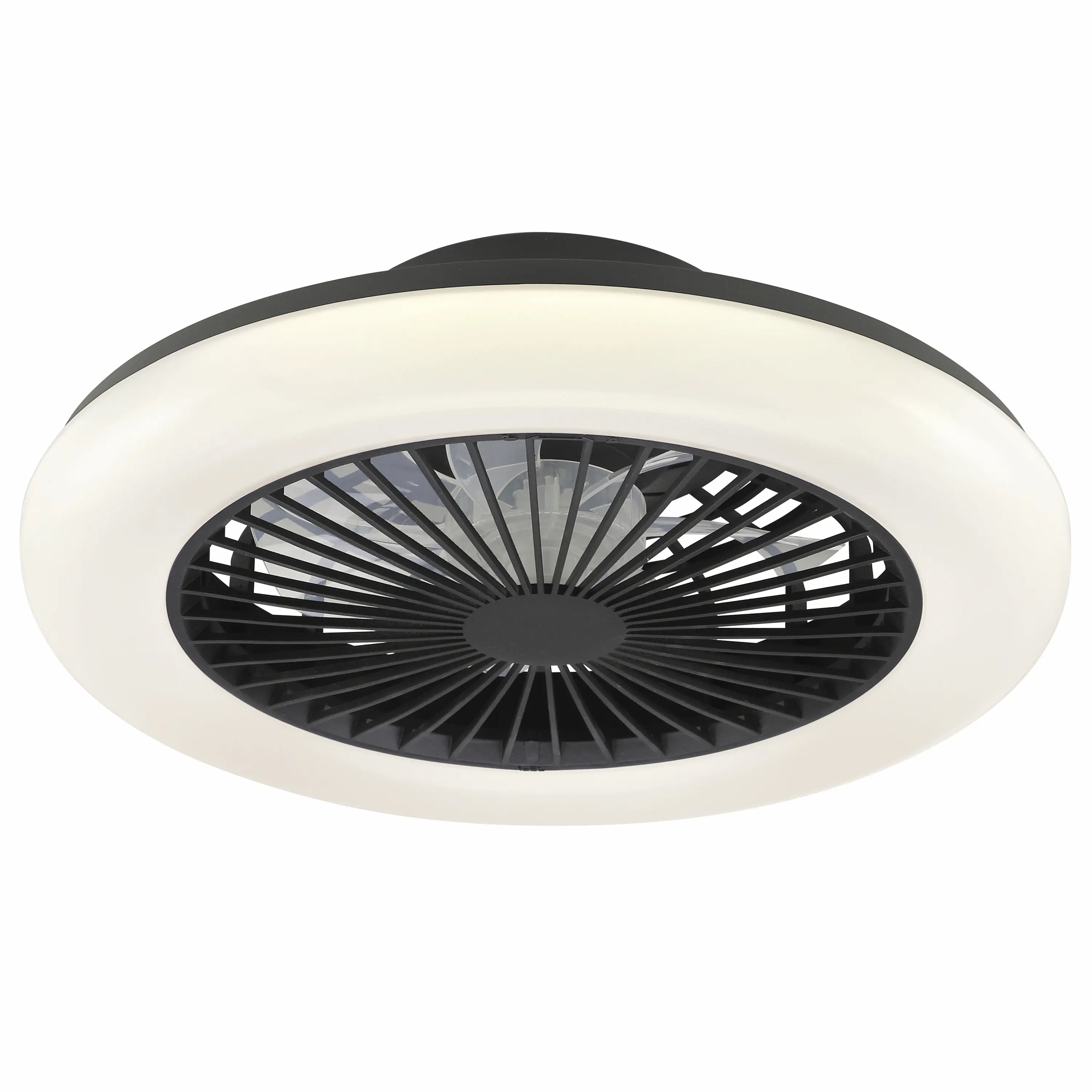 Brilliant LED Deckenleuchte Montero 20W Kunststoff schwarz warmweiß-kaltweiß