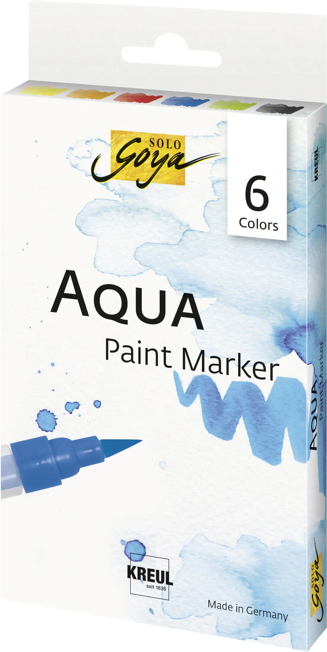 Kreul Solo Goya Aqua Paint Marker 6er Set