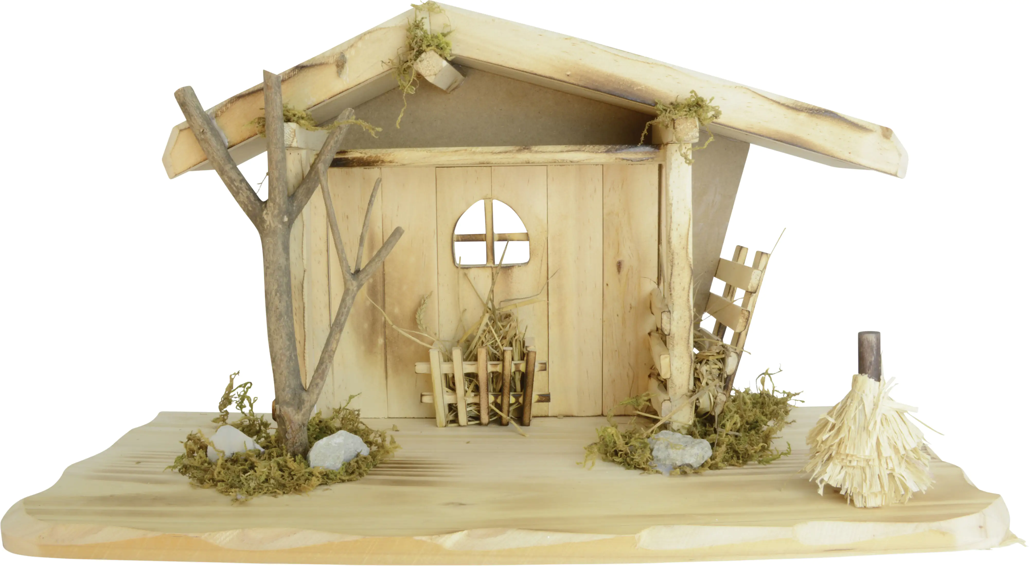 Riffelmacher Krippe Berghütte 42 x 19 x 22 cm Riffelmacher Krippe Berghütte 42 x 19 x 22 cm