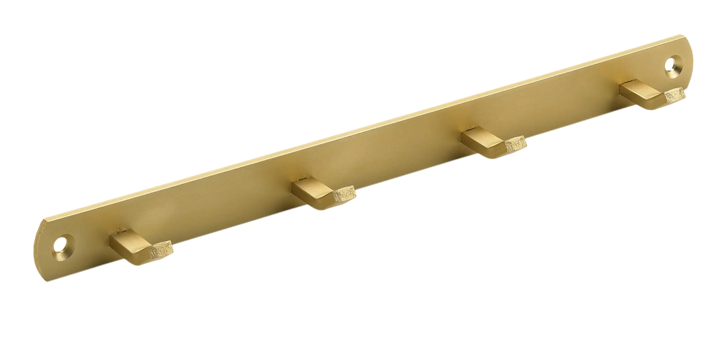 Hettich Garderobenleiste 4 Haken 27,0 x 2,0 x 3,0 cm gold Hettich Garderobenleiste 4 Haken 27,0 x 2,0 x 3,0 cm gold