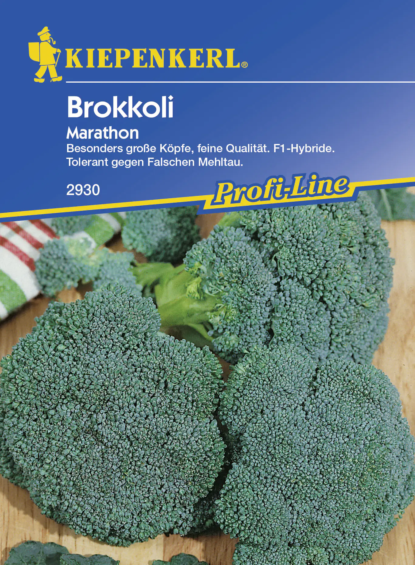 Kiepenkerl Brokkoli Marathon Brassica oleracea var. italica, Inhalt: ca. 40 Pflanzen