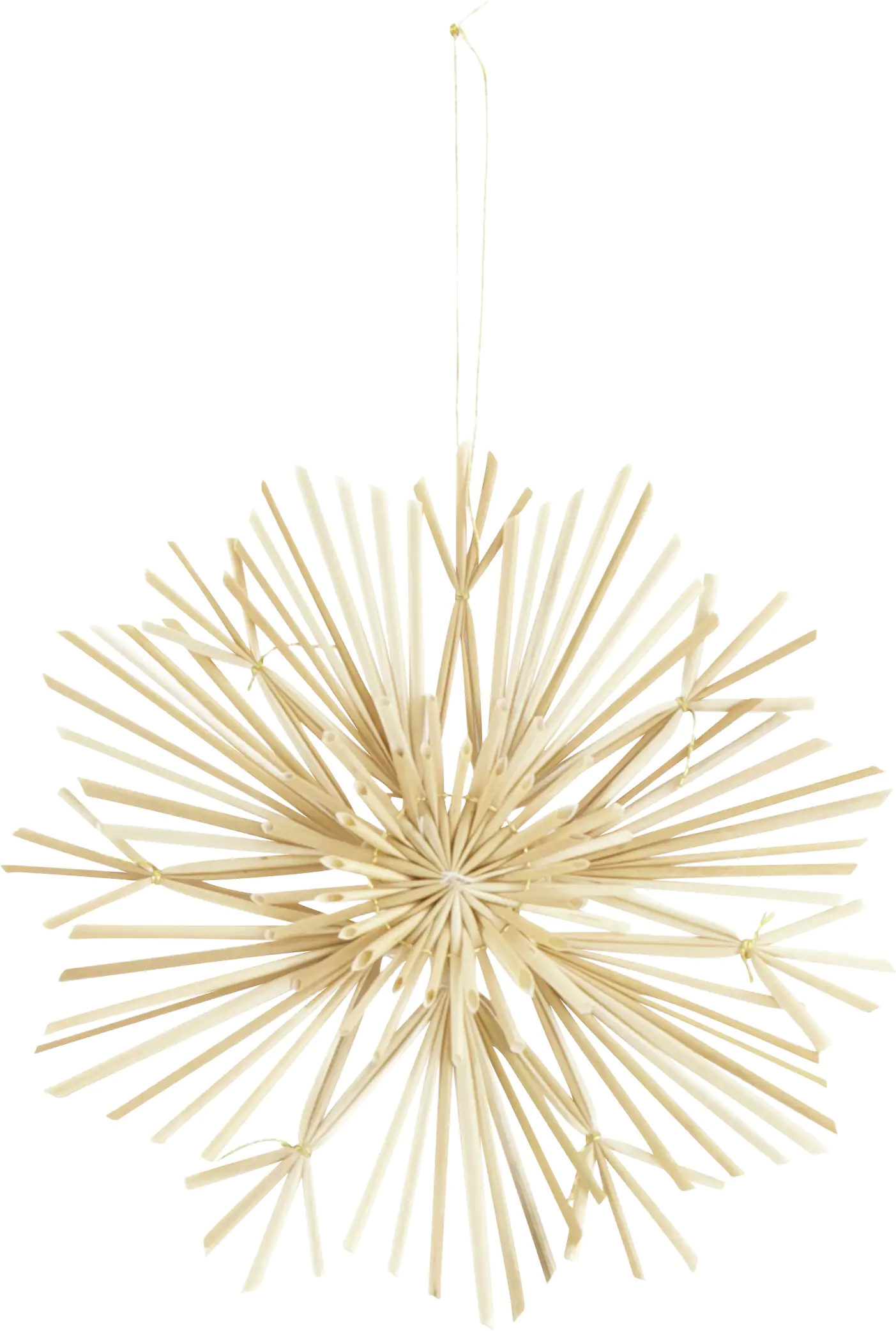 Dijk Dekohänger aus Rattan 16 x 16 x 0,9 cm