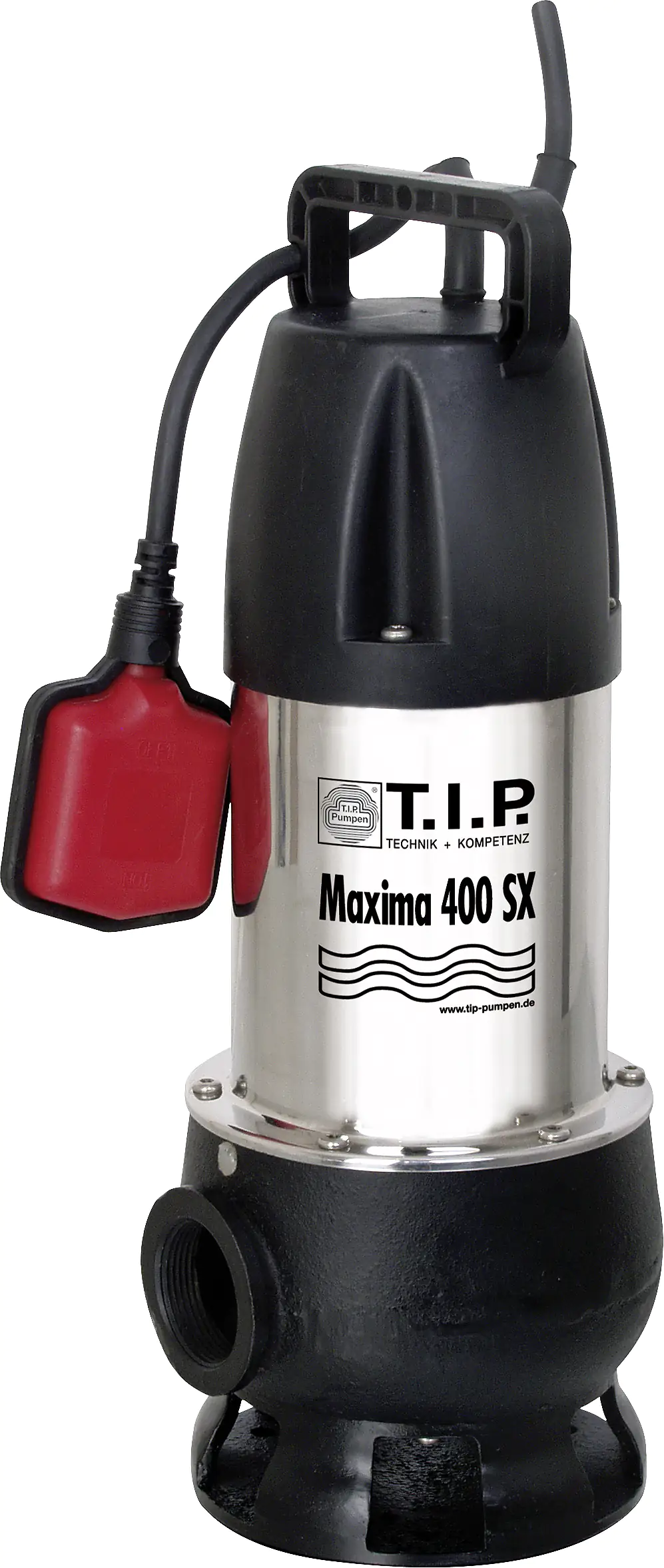 T.I.P. Schmutzwasser Tauchpumpe Maxima 400 CX 24000 l/h 9 m 950 Watt
