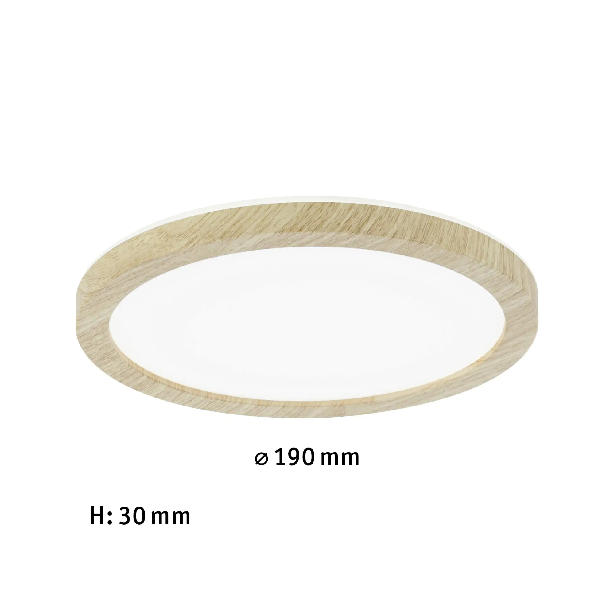 Paulmann LED Deckenleuchte Atria Shine Backlight Holzoptik Ø 19cm Paulmann LED Deckenleuchte Atria Shine Backlight Holzoptik Ø 19cm