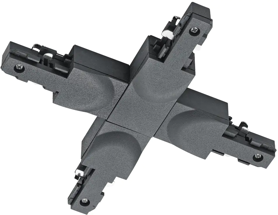 Trio Leuchten X-Verbinder DUOline schwarz matt Trio Leuchten X-Verbinder DUOline schwarz matt