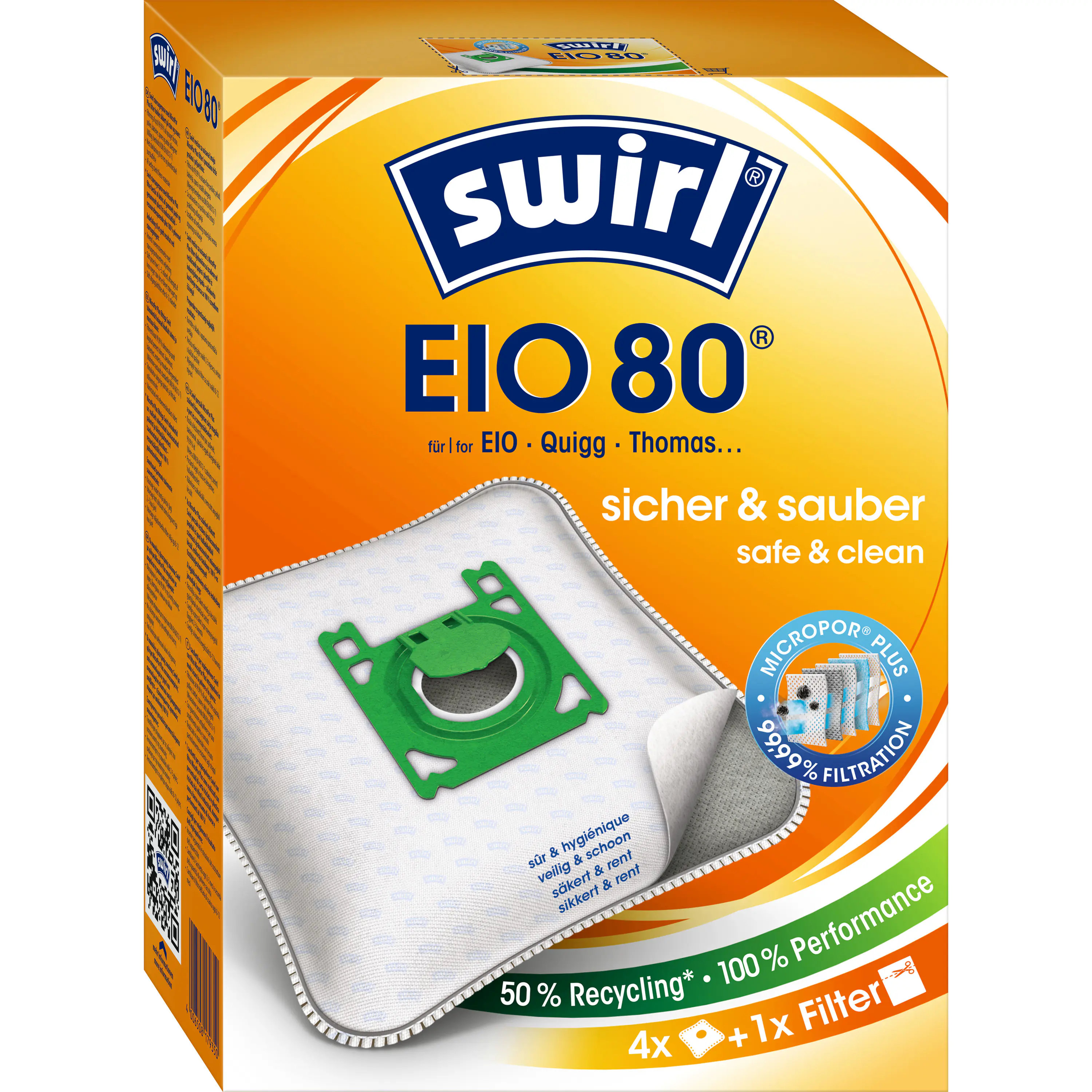 Swirl® EIO 80  MicroPor® Plus