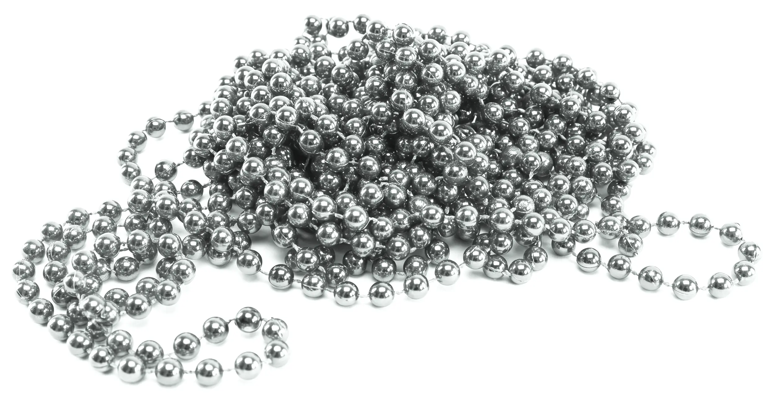 TrendLine Perlenkette bruchfest, langlebig 10 m silber