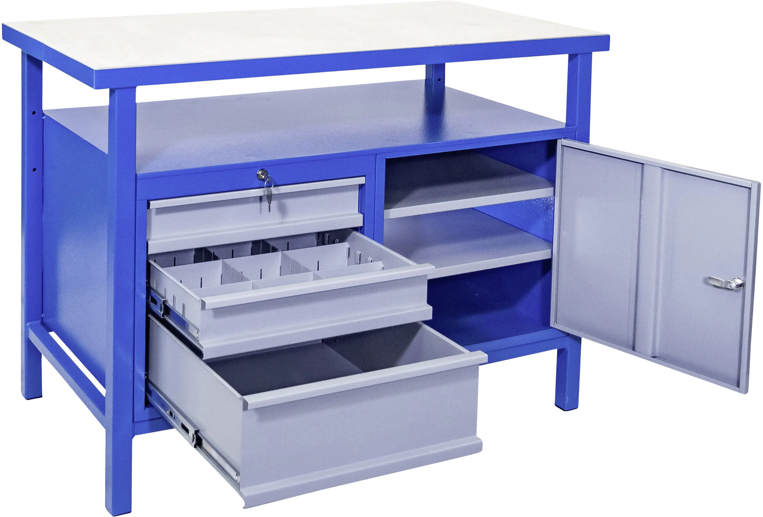 Güde Werkbank P 1200 SLT mit professionellen Führungsschienen Güde Werkbank P 1200 SLT mit professionellen Führungsschienen