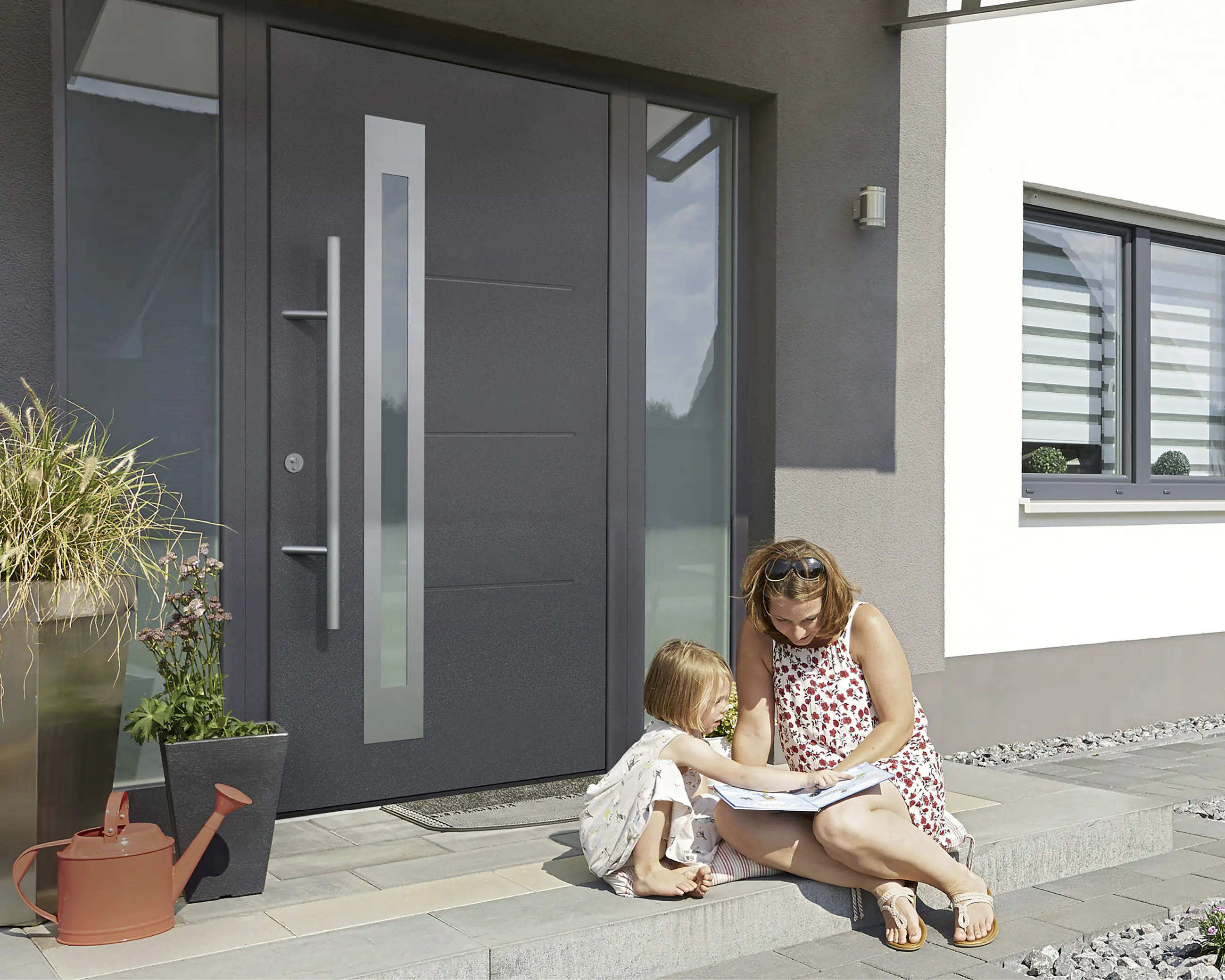 EcoStar Haustür ISOPRO Secur IPS 780S RC2 anthrazit metallic 110 x 210 cm EcoStar Haustür ISOPRO Secur IPS 780S RC2 anthrazit metallic 110 x 210 cm