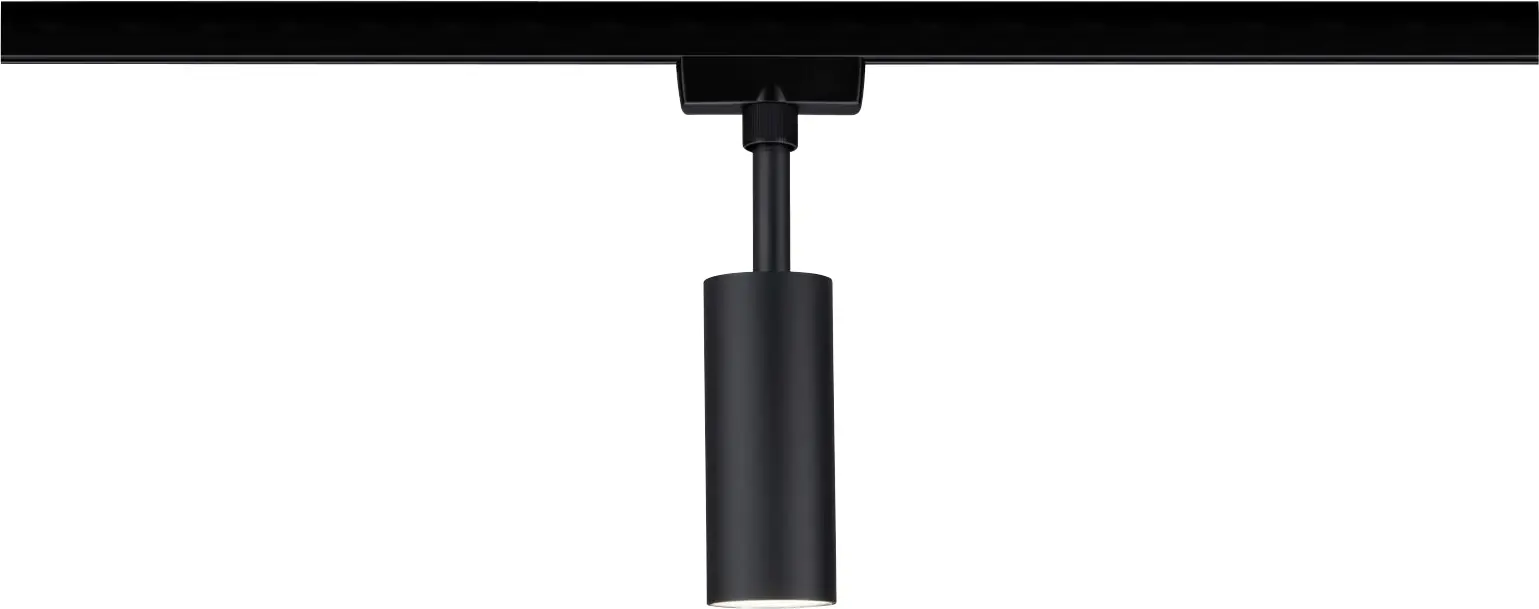Paulmann URail LED Einzelspot Tubo schwarz matt 4,3 x 19,7 cm warmweiß
