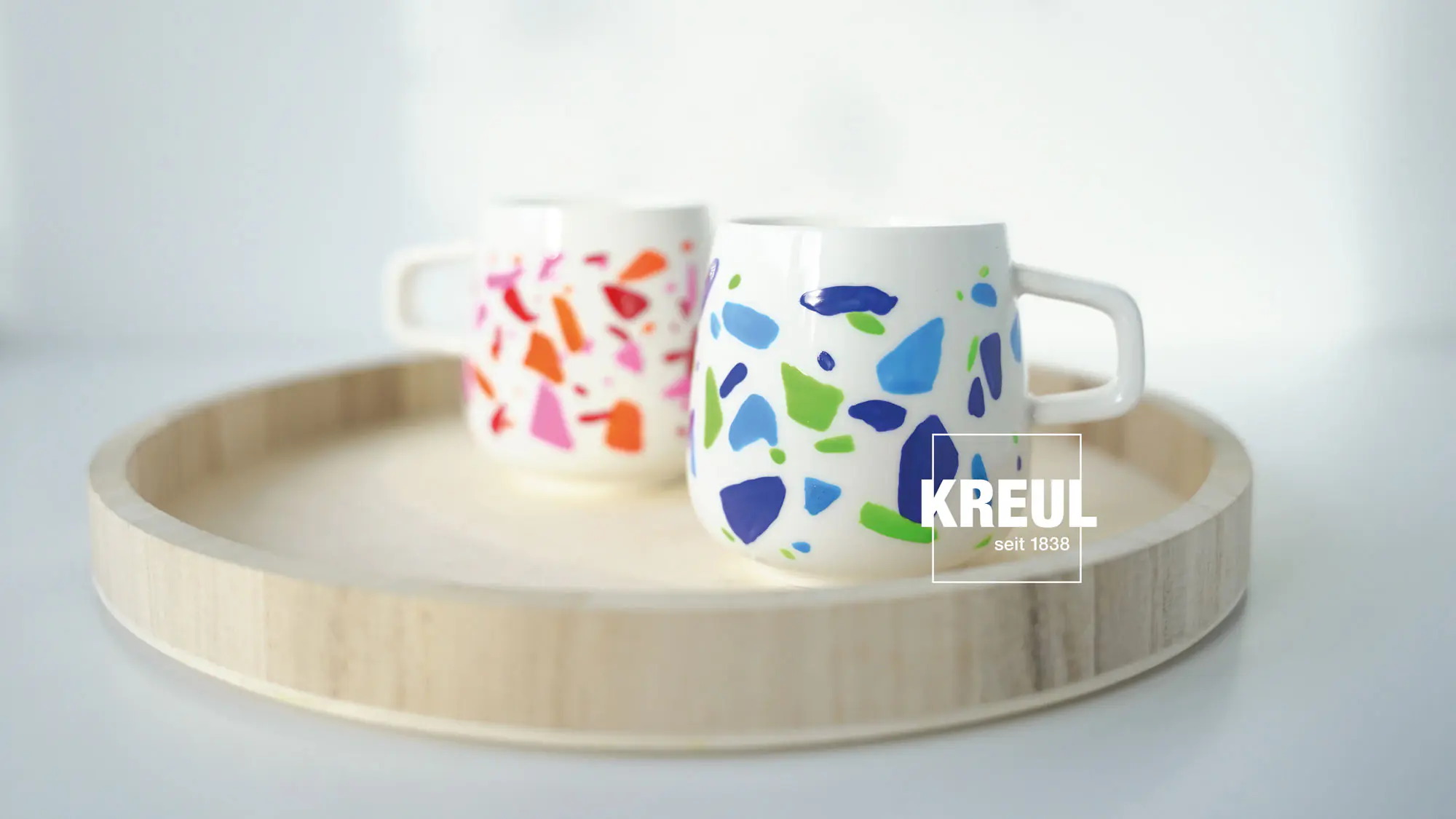 Kreul Glas-und Porzellanfarbe Classic Set Color Living 6 x 20 ml Kreul Glas-und Porzellanfarbe Classic Set Color Living 6 x 20 ml