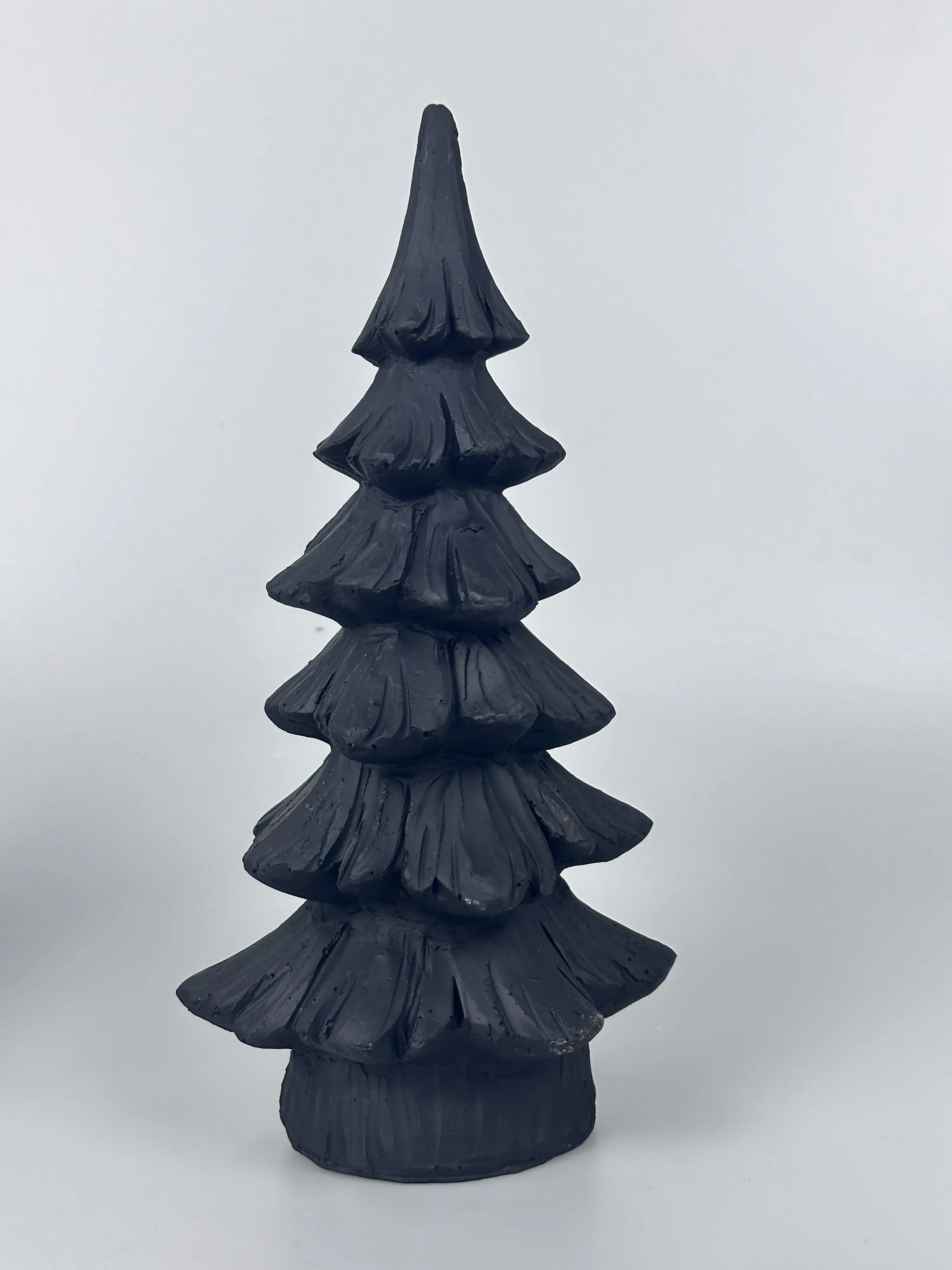 TrendLine Dekofigur Polyharz Baum 27 cm schwarz
