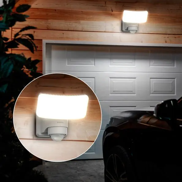 Philips Solar Wandleuchte Tylus 18,5 x 21,5 x 17 cm kaltweiß