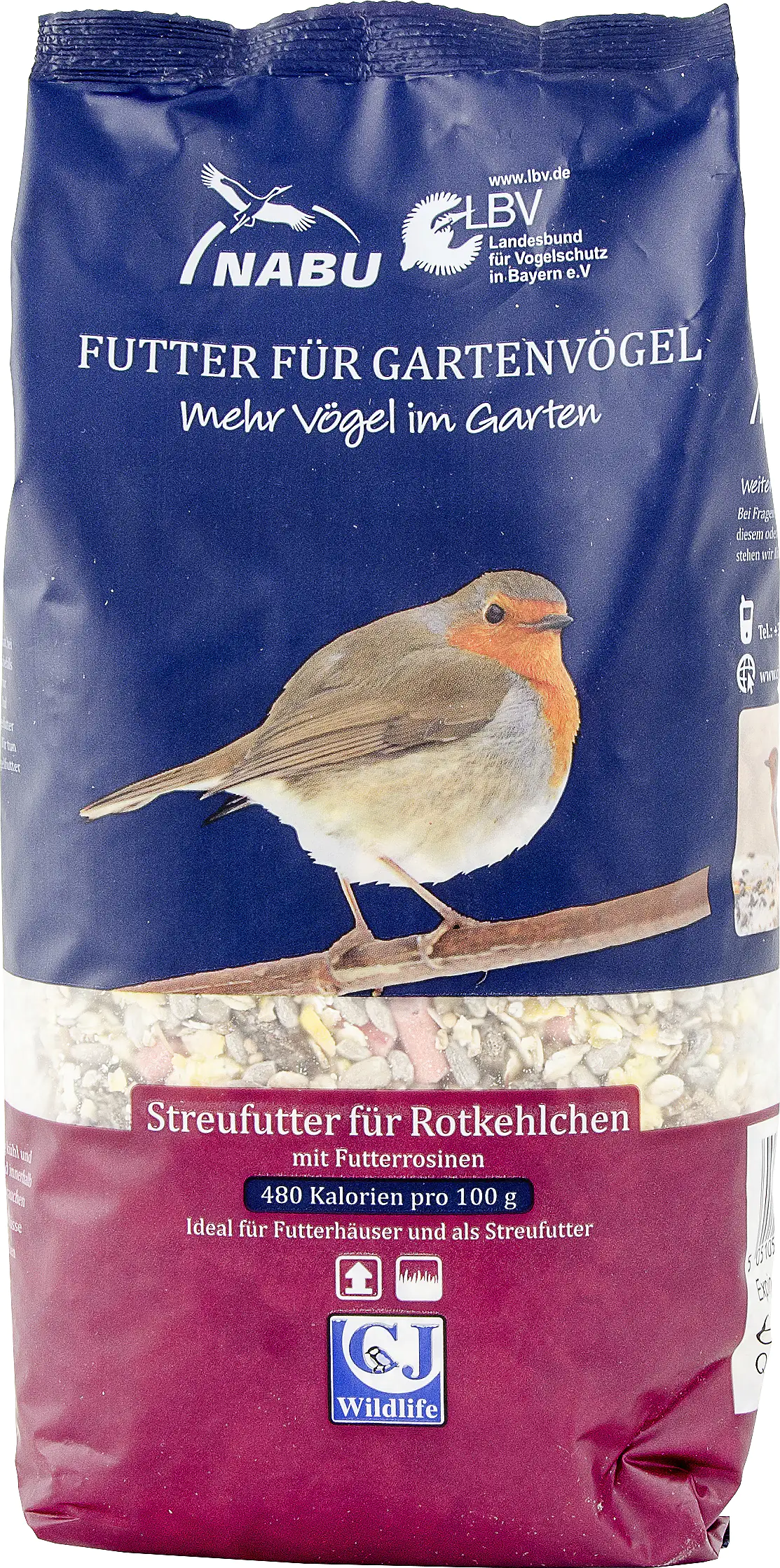 5051054194691 Streufutter für Rotkehlchen 1 kg