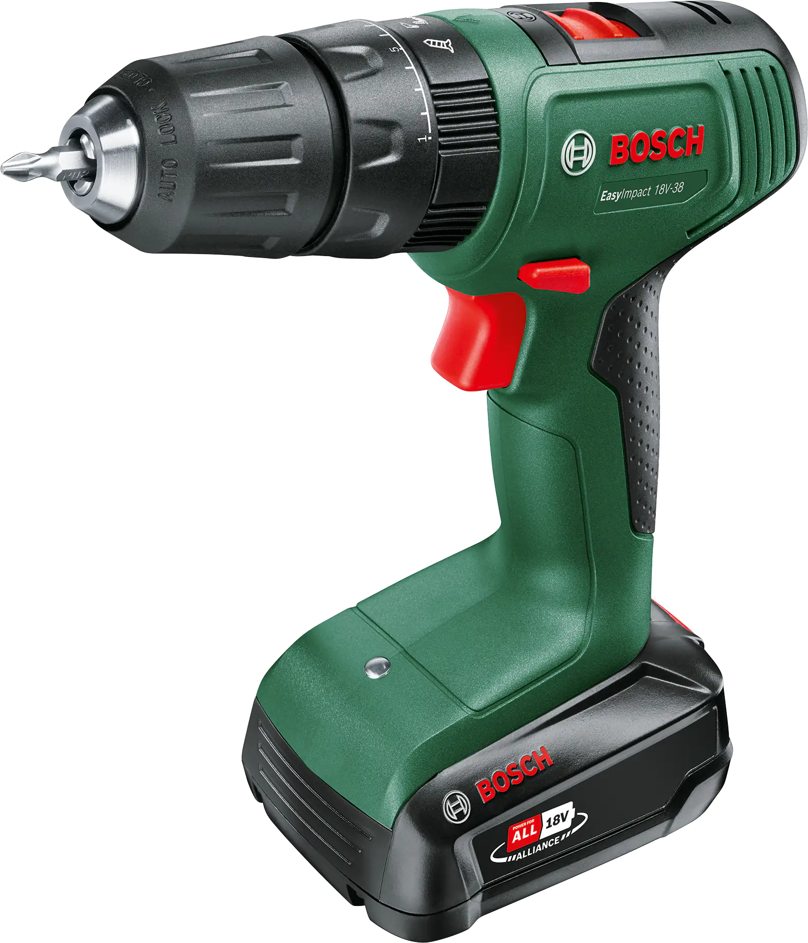 Bosch Akku-Schlagbohrmaschine EasyImpact 18V-38 inkl. Akku und Ladegerät Bosch Akku-Schlagbohrmaschine EasyImpact 18V-38 inkl. Akku und Ladegerät
