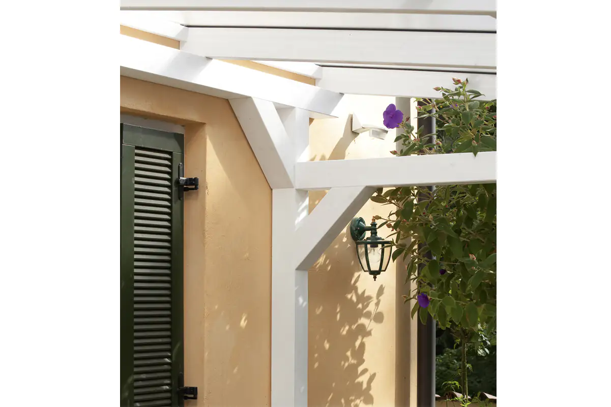 SKAN HOLZ Terrassenüberdachung Siena 648 x 350 cm Leimholz