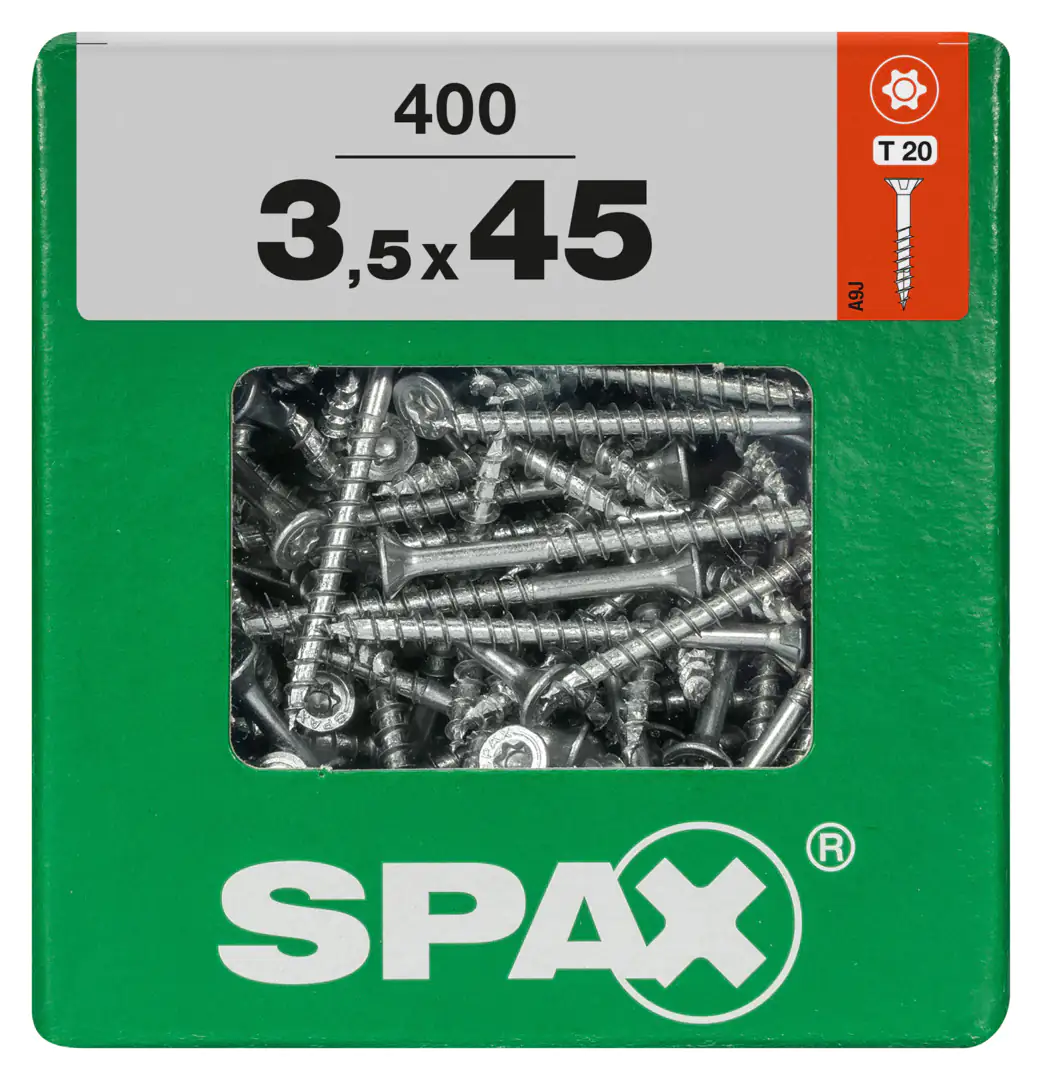Spax Universalschrauben 3.5 x 45 mm TX 20 - 400 Stk.