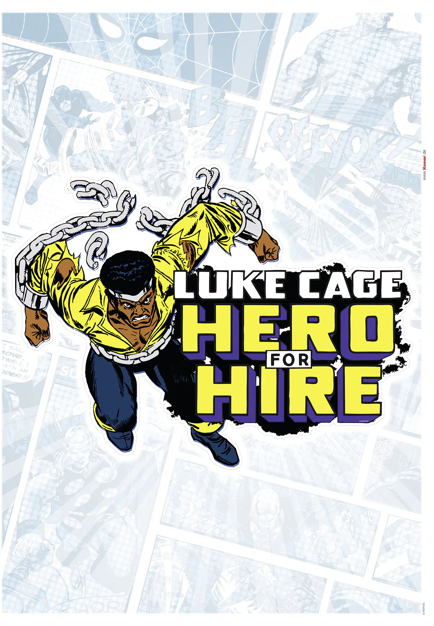 Komar Dekosticker Luke Cage Comic 50 x 70 cm  