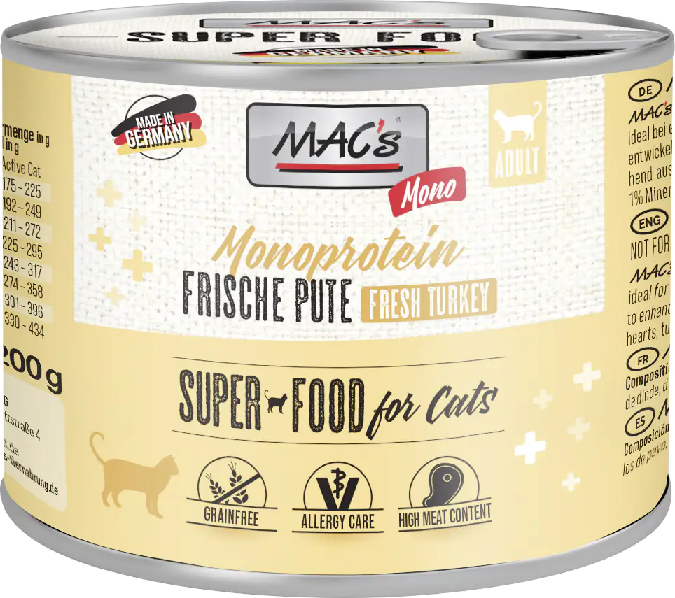 Macs Cat Mono Pute 200 g